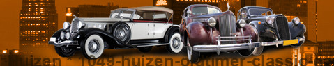 Vintage car Huizen | classic car hire
