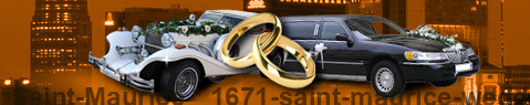 Voiture de mariage Saint-Maurice | Limousine de mariage