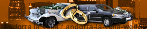 Auto matrimonio Andorra la Vella | limousine matrimonio