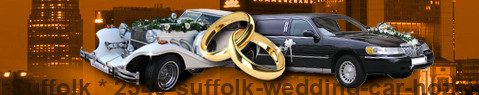 Voiture de mariage Suffolk | Limousine de mariage