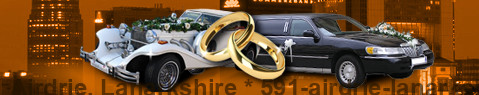 Auto matrimonio Airdrie, Lanarkshire | limousine matrimonio
