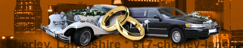 Voiture de mariage Chorley, Lancashire | Limousine de mariage