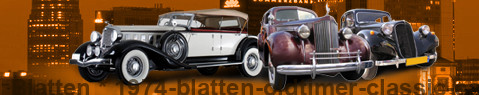 Vintage car Blatten | classic car hire